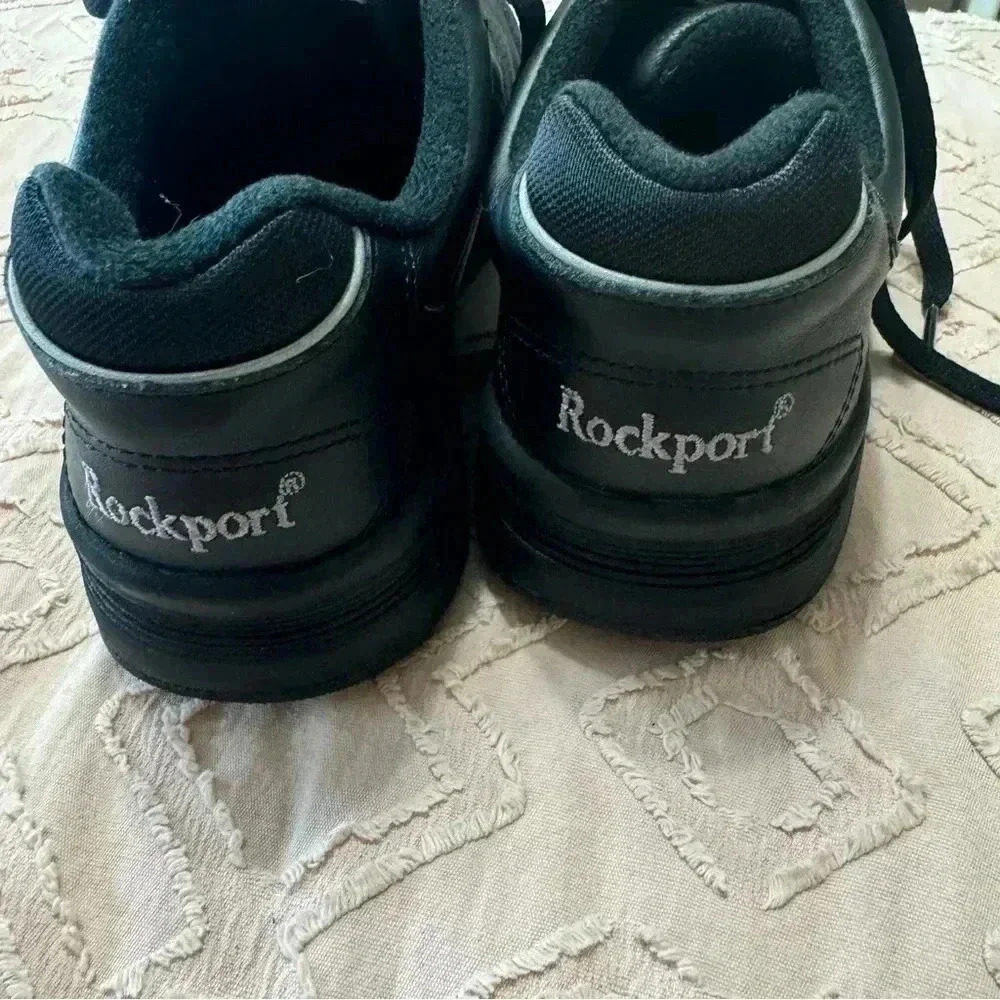MEN’s ROCKPORT WALKING HYTREL SHOES SIZE 7 BLACK NWOB - Picture 3 of 7